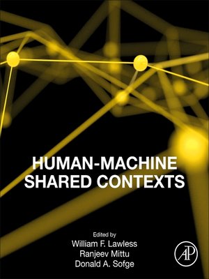 cover image of Human-Machine Shared Contexts